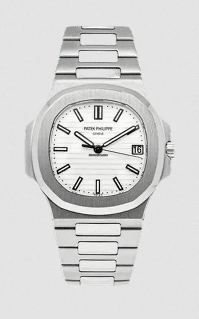 Patek Philippe Nautilus White Dial 